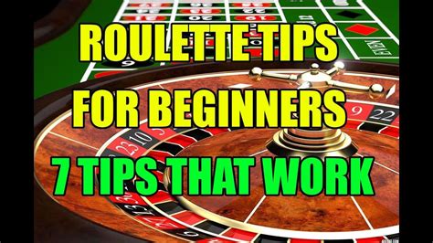  online roulette tips for beginners